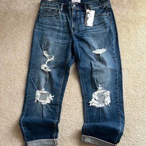 Rocky Mid Rise Girlfriend Jeans